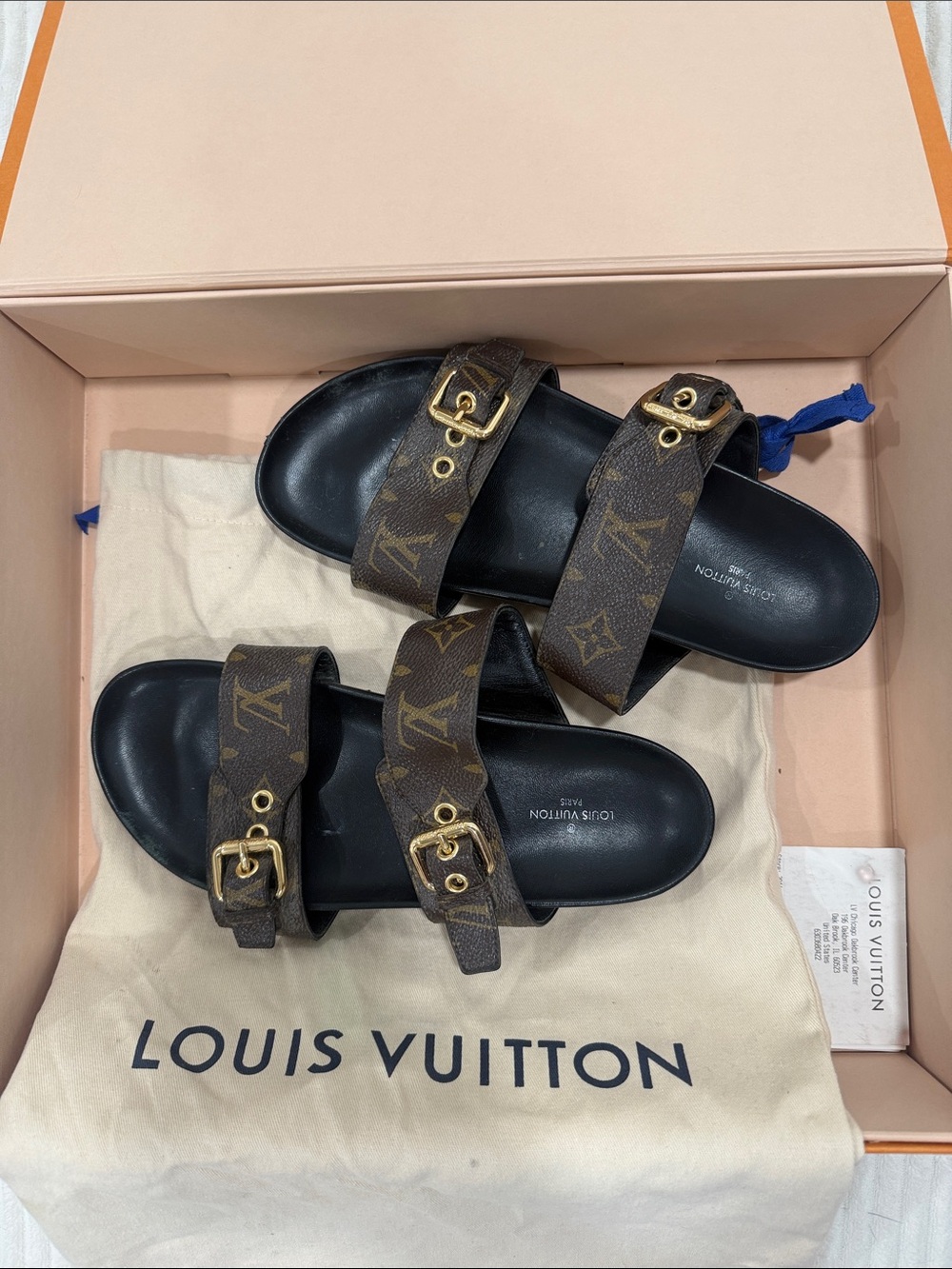 Louis Vuitton Bom Dia Flat Comfort Mule
